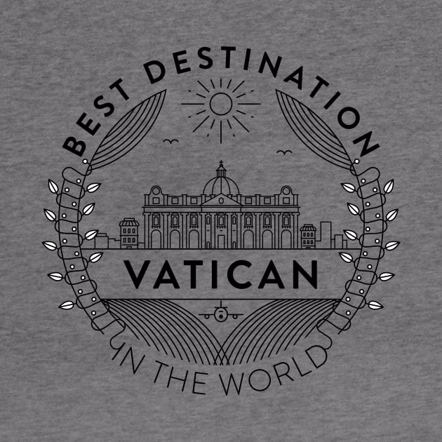 Vatican Minimal Badge Design by kursatunsal